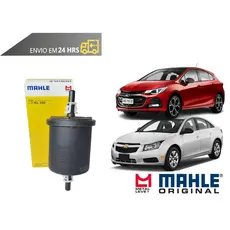 Filtro de Combustível Cruze TODOS de 2012 a 2024 Original Mahle Metal Leve
