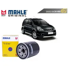 Filtro de Óleo Nissan Livina de 2009 a 2014 Original Mahle Metal Leve