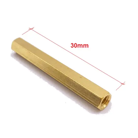 KIT LOTE 8x Espaçador Fêmea suporte sextavado Placa mãe 5mm 10mm 20mm 30mm Rosca M3 Carro Robot