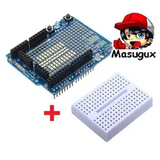 Shield com protoboard Protoshield Para Arduino Uno R3 ou MEGA2560 Projetos Maker PCB
