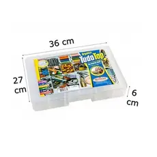Caixa Organizadora Divisorias Para componentes para Aduino Wifi Nodemcu Esp8266 Pesca costura