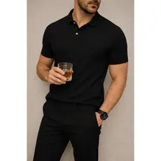 Camisa Polo Piquet Masculina Algodão Premium Casual Conforto