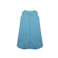 Saco de Dormir Bebê Azul 100% Algodão Enxoval Pijama
