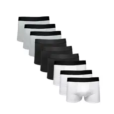 Cueca Infantil Boxer Kit 9 Peças Algodão