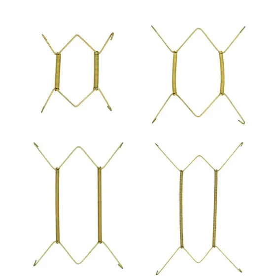 Garra Para Prato Kit 8 Pçs Suporte Decorativo