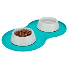 Tapete Antiderrapante para Comedouro Pet Redondo em Silicone