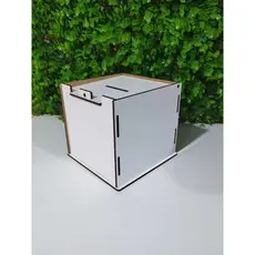 Cofre liso sem gravação 12cm x 12cm x 12cm