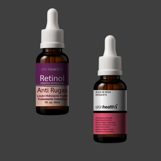 Sérum Retinol e Rosa Mosqueta Skinhealth 30ml