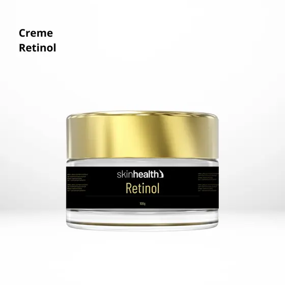 Creme Retinol 100g -  2,5% Active Retinol Hidratante Rejuvenescimento Tonificante Reafirmante