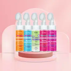 Kit 03 , 05 ou 06 Mousse de Limpeza Facial Espumante Face Beautiful 150ml