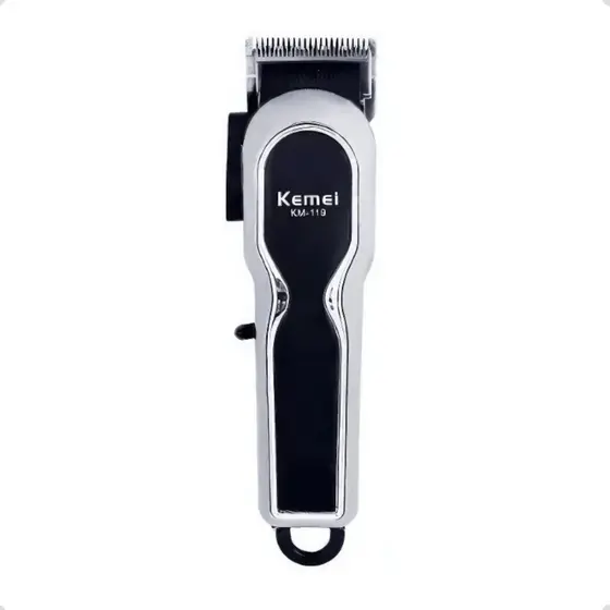 Maquina De Cortar Cabelo Profissional Kemei Km 119
