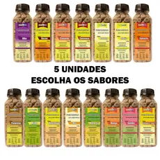 Kit 5 Isca Ração Furadinha Acquamil Corrêa Fish 120g Diversos Sabores