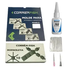 Kit Molde para Anteninha ou Manhoso Corrêa Fish EVA 10mm / 8mm / 12mm – Escolha o Modelo