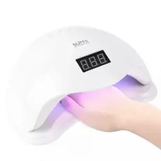 Cabine de LED UV Sun 5 Digital 48w Unha Gel Acrigel Secagem Rápida