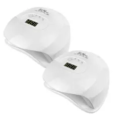Kit 2 Cabines Sun R9 36 LEDS 110w Visor Digital Secagem de Unhas GEL