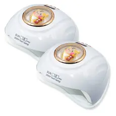 KIT Cabines Sun S8 Pro 57 LEDs 268w Unha Gel Acrigel Secagem Rápida