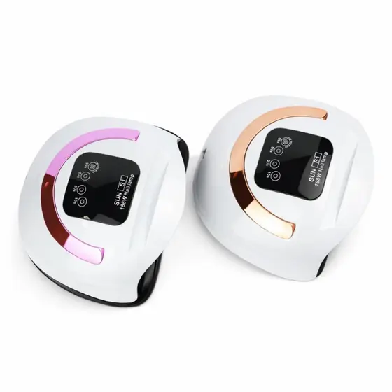Cabine Sun S1 Uv 36 Led 168w Secagem De Unhas Nail Designer Rosa