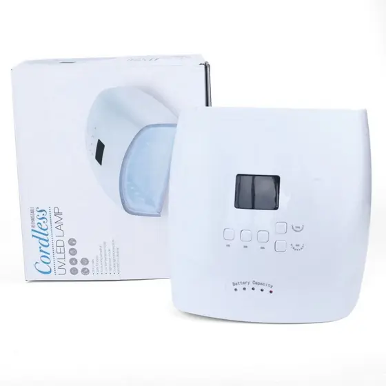 Cabine UV Sem Fio Recarregável 33 Leds Cordless S10 Secagem Unha Gel