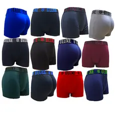 Cueca Boxer Box Original Laycra Adulto Kit com 10 Pç