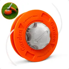 Carretel Automático de Nylon Reforçado Roçadeira Universal Bate/Libera Rosca M10 × 1,25 Carga Rápida