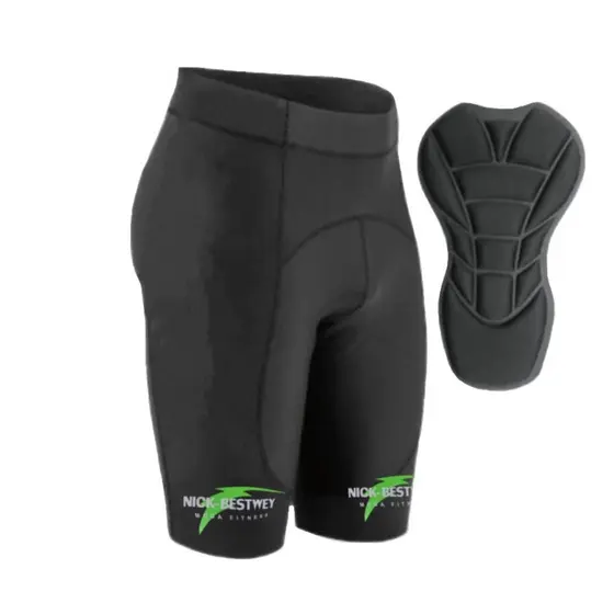 Bermuda Short Ciclismo Bike De Alta Performance Com Forro Dupla Camada Multi-Gomos D90