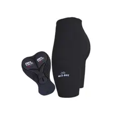 Bermuda De Ciclismo Ciclista Feminino Com Forro De Gel Pro Bike Densidade D120