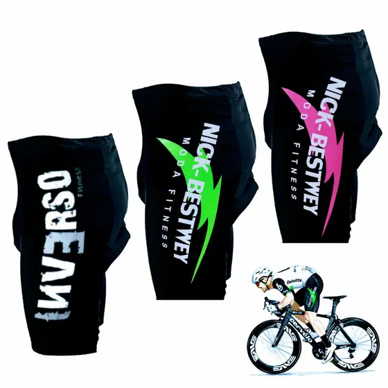 Kit 03 Bermudas Ciclismo Bike Acolchoadas Para Pedalar