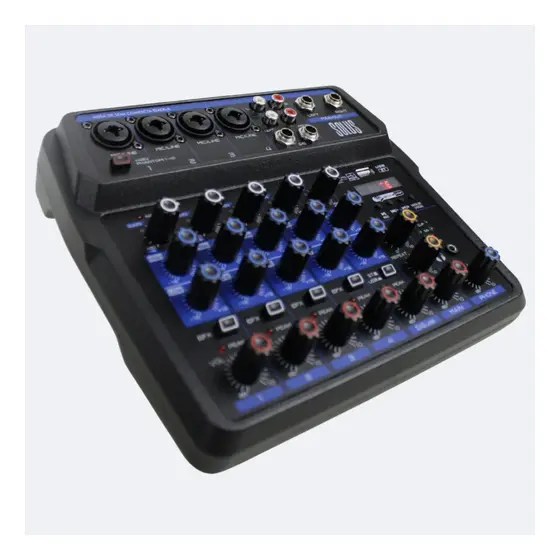 Mesa De Som Compacta Solus Click6 6 Canais 127/220v