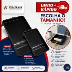 Bandeja Para Pintura Para Tinta Grande ou Pequena  - Zumplast