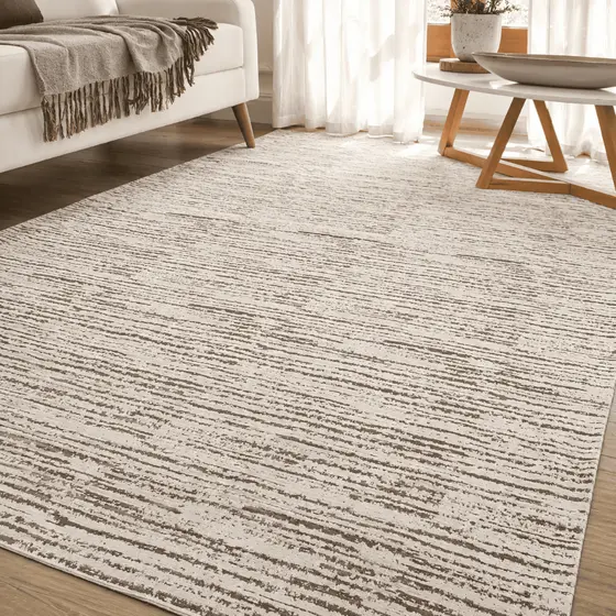 Tapete Sala Quarto Escritório Antiderrapante 1,40m x 2,00m Qualidade Resistente Mesclado Decoração Lavável em Máquina