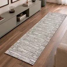 Tapete Passadeira de Cozinha Quarto 2,00 x 45cm Geométrico Antiderrapante para Corredor Emborrachada