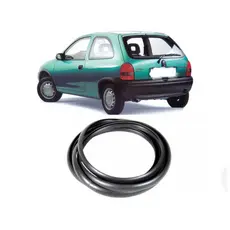 Borracha Vigia Vidro Traseiro Corsa Wind Hatch 1995 A 2002