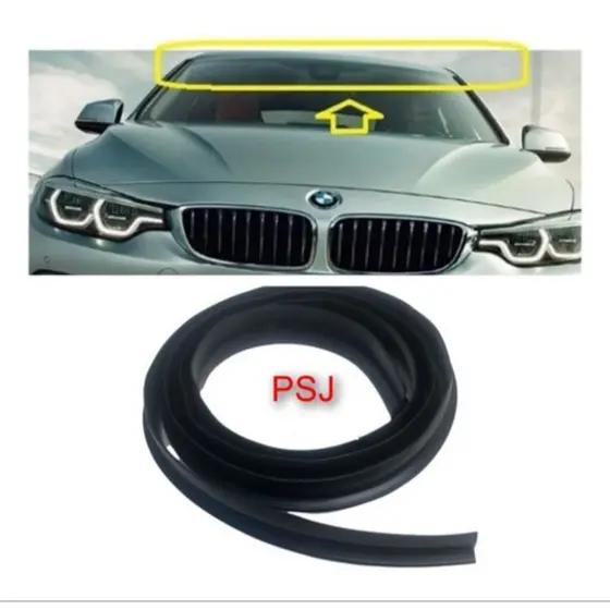 Acabamento Superior Para Brisa Bmw Todas / Hyundai / Borracha