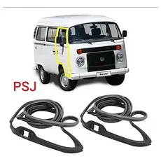 Jogo Borracha Porta Dianteira Kombi modelo Nova de 1998 Até 2014 Original