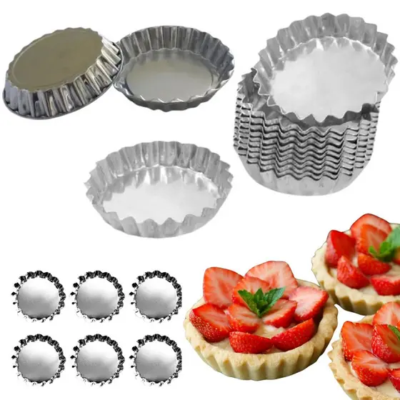 12 FORMINHAS TORTINHA CRESPA FORMA TORTA ONDULADA MINI ABAULADA