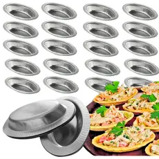 FORMA DE BARQUETE SALGADO FORMINHA TRADICIONAL OVAL AÇO FLANDER