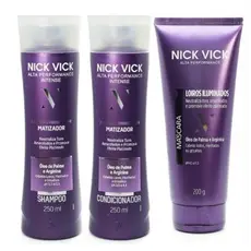 KIT NICK VICK MATIZADOR (3 Produtos)