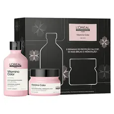 Kit L'Oréal Professionnel Serie Expert Vitamino Color - Shampoo 300ml e Máscara 250g