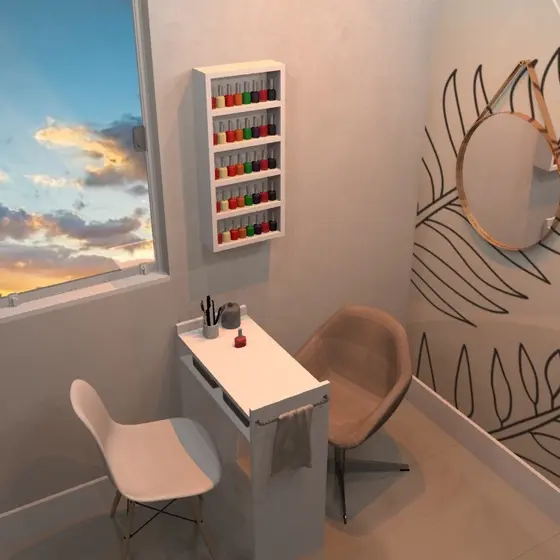Suporte organizador de esmaltes manicure e cabeleireiro