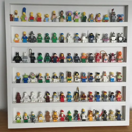 Nicho Para Organizar Brinquedos Infantis Moderno - com fundo
