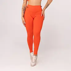 Calça Legging Fitness Feminina Esportiva Lisa Cintura Alta Poliamida UV+ Modeladora