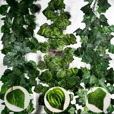 Kit 22 metros Folhagem Artificial Pendente – Jiboia Ivy e Hera para Decoração Sofisticada