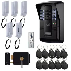 Porteiro Coletivo Interfone Residencial Comercial Collective 5 Pontos Completo Intelbras