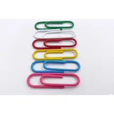 Clips Colorido Para Papel 28mm - Caixa Com 100 Unidades