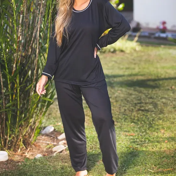 Pijama Feminino Confortável Comprido