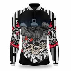 Camisa Pesca UV50 Blusa Pescaria Camiseta Manga Longa