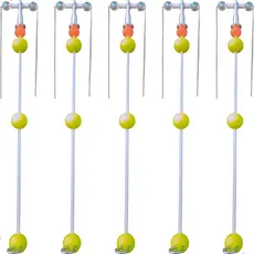 Kit Dedo Duro Pesca Ponteira Inteligente Com Arame 3 Miçangas - Summer Cartela 5 Unidades Tilápia Piau Pesqueiros Varas