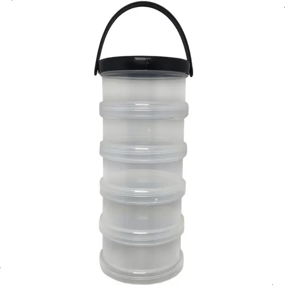 Estojo Para Pesca Organizador Porta Treco 5 Divisória Polymer
