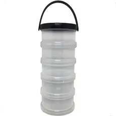 Estojo Para Pesca Organizador Porta Treco 5 Divisória Polymer
