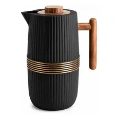 Garrafa Térmica De Café Chá Nero Wood Luxo 1l Click Tuut